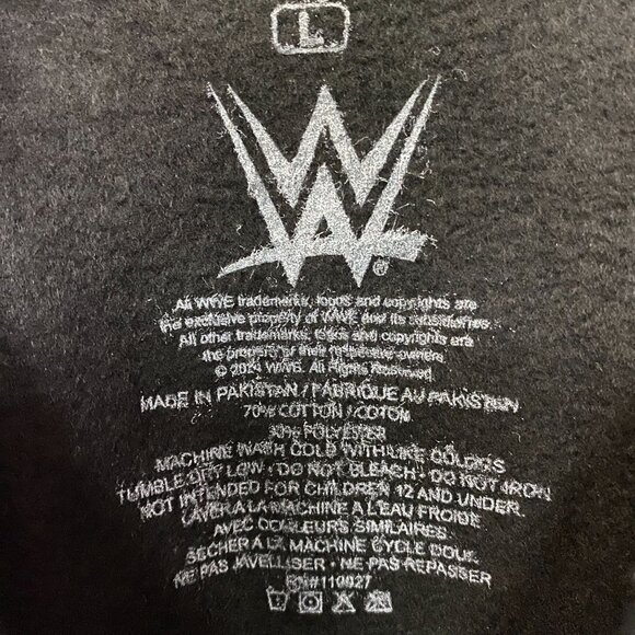 The Rock WWE Champion Attitude Era Crewneck Sweater Large - Picture 4 of 4